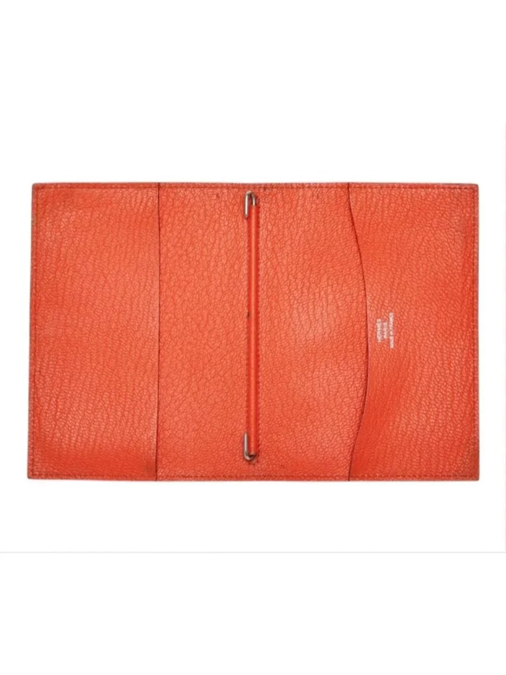 Hermes Agenda GM Notebook Cover Pink Chevre